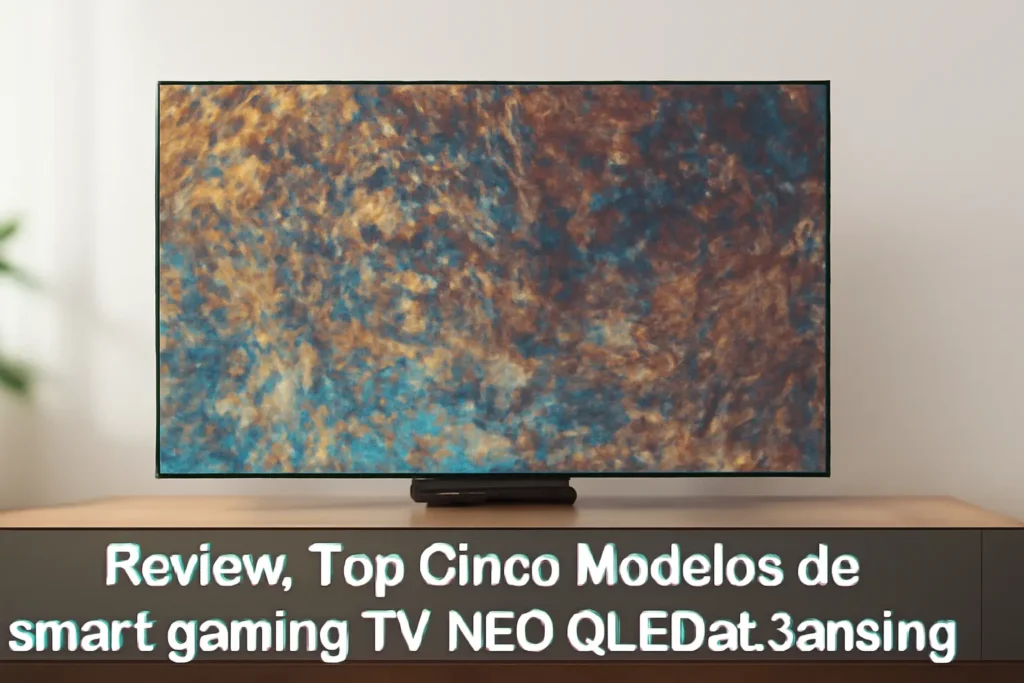 Top Cinco Modelos de smart gaming TV NEO QLED 4k Samsung