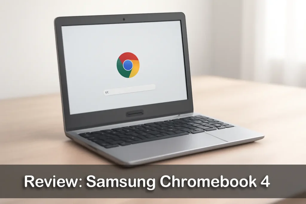 Samsung Chromebook 4: Design Compacto, Performance Eficiente e Conectividade Ultra-rápida