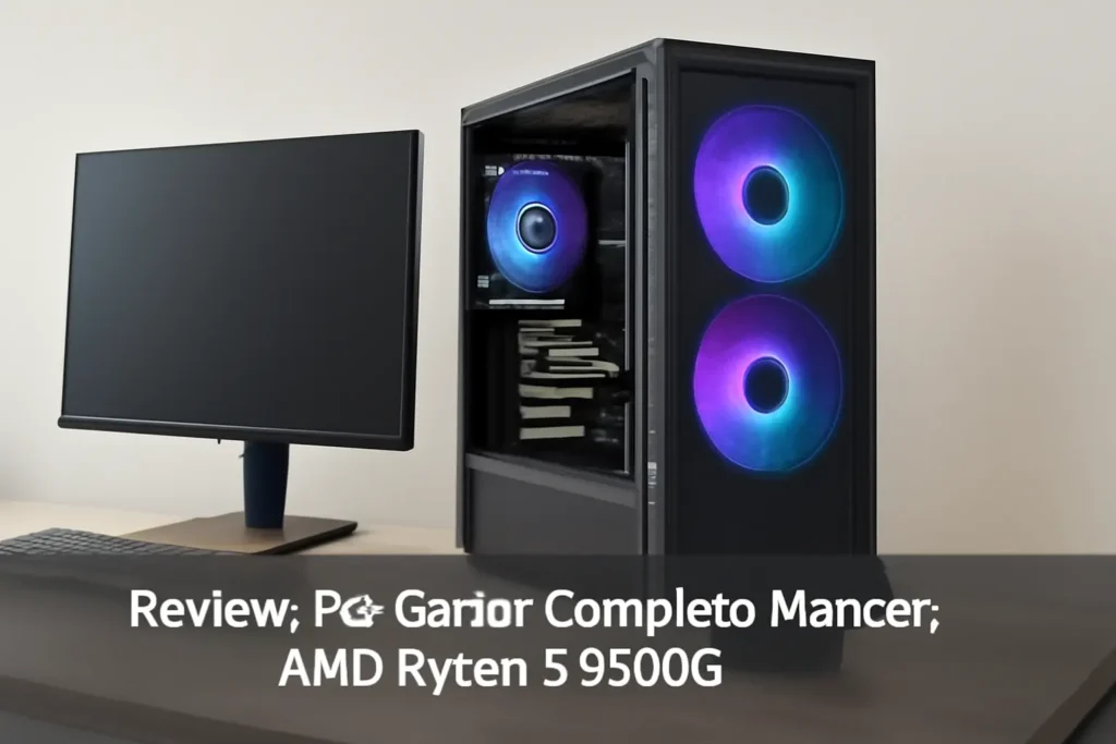 PC Gamer Completo Mancer, AMD Ryzen 5 3400G: Desempenho e Configuração Completa