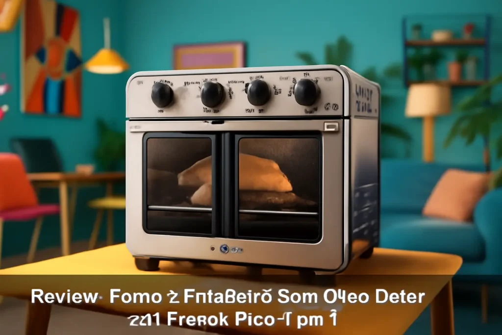 Forno e Fritadeira Sem Óleo Oster 42L French Door 2 em 1