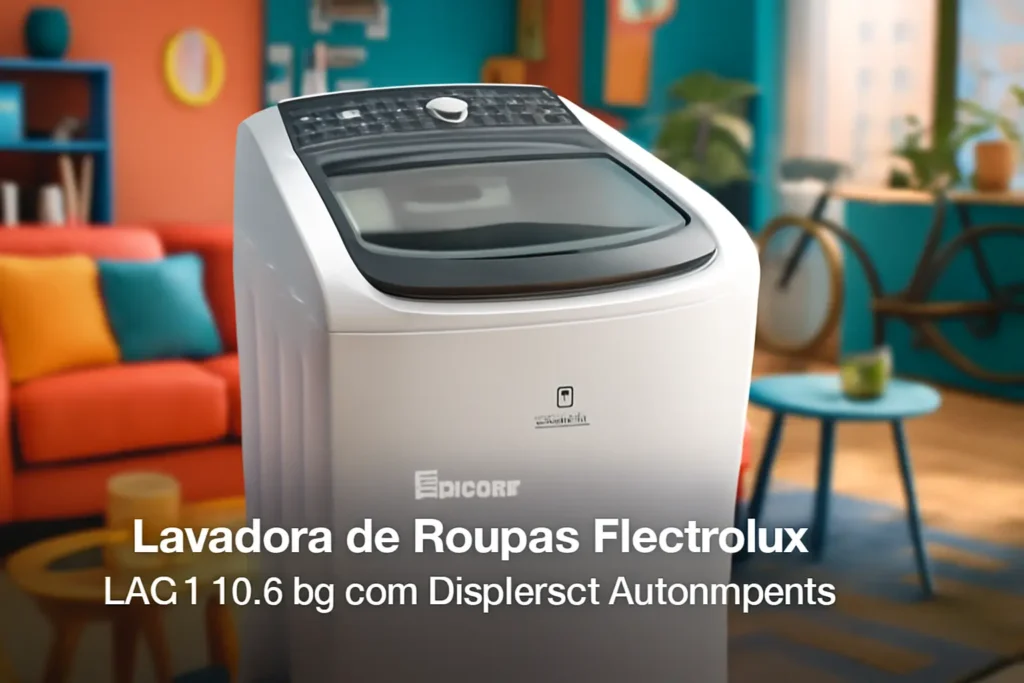 Lavadora de Roupas Electrolux LAC11 10,5 kg com Dispenser Autolimpante