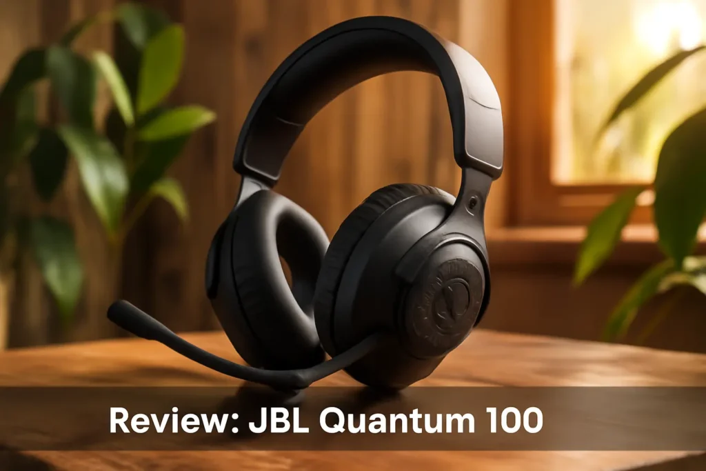Principais 5 fone de ouvido headset gamer JBL quantum 100 preto