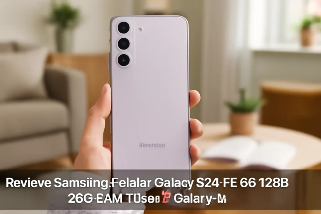 Samsung Celular Galaxy S24 FE 5G 128GB 8GB RAM Tela 6.7" Galaxy AI