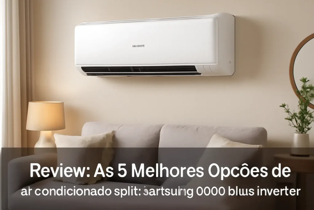 As 5 Melhores Opções de ar condicionado split Samsung 9000 btus inverter