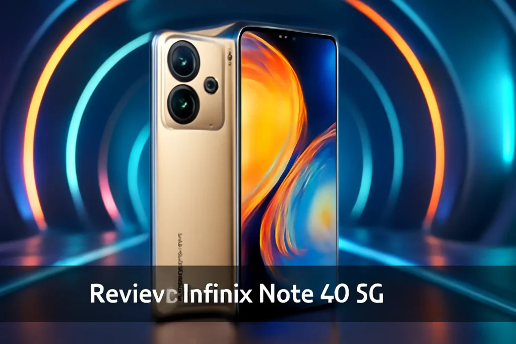 Smartphone Infinix Note 40-5G - Desempenho, Câmeras e Carregamento Inovador