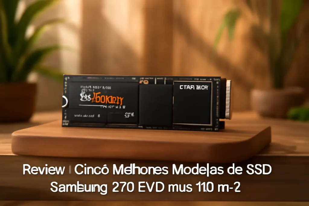 Cinco Melhores Modelos de SSD Samsung 970 EVO plus 1tb m 2