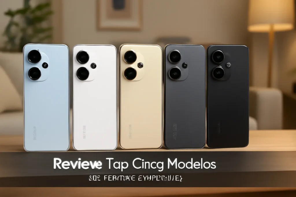 Top Cinco Modelos de celulares Redmi 14