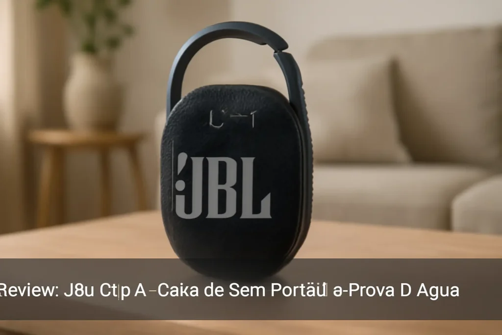 JBL Clip 4: Caixa de Som Portátil à Prova D'Água
