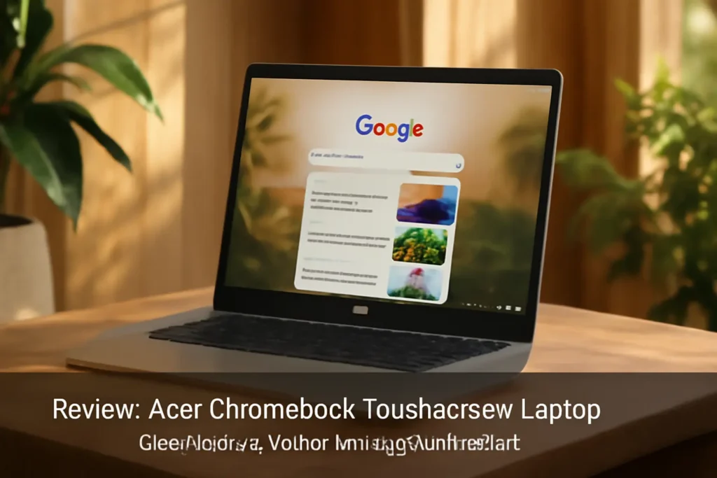 Acer Chromebook Touchscreen Laptop: Desempenho e Conectividade Avançada