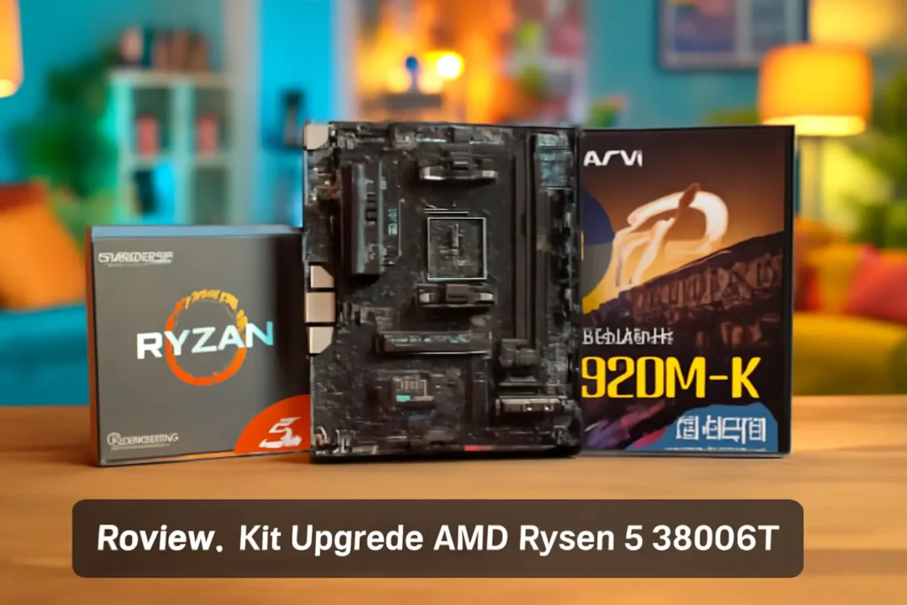 Kit Upgrade AMD Ryzen 5 5600GT - GIGABYTE A520M-K - 8GB 3200MHz - Radeon Vega 7 Integrado