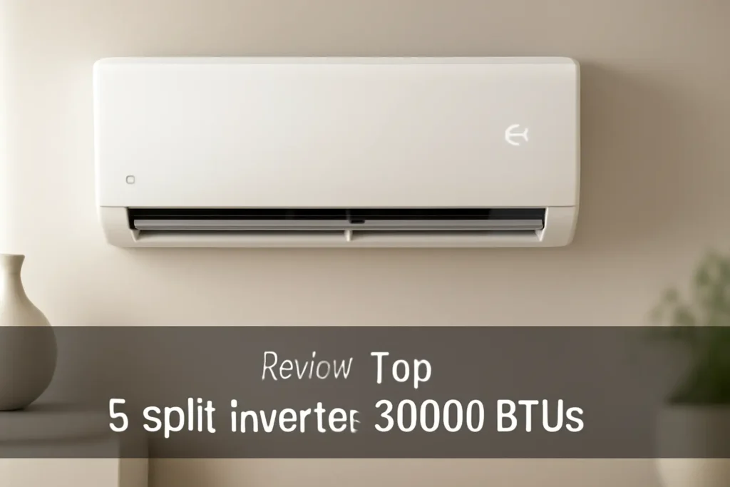Top 5 split inverter 30000 btus