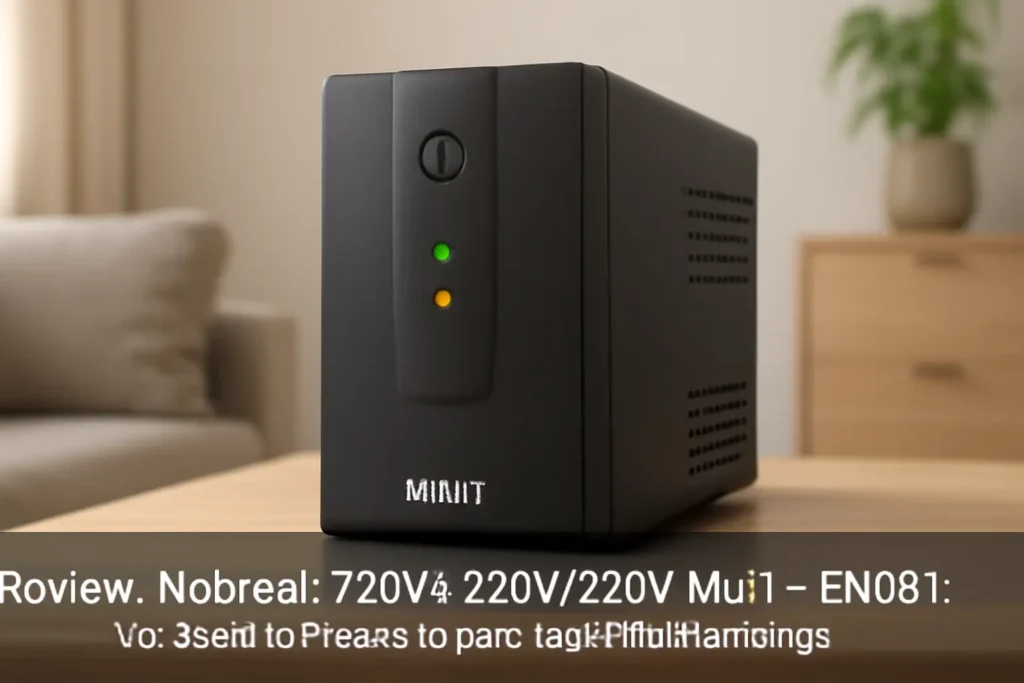 Nobreak 720VA 220V/220V Multi - EN081: Potência e Proteção para Seus Equipamentos