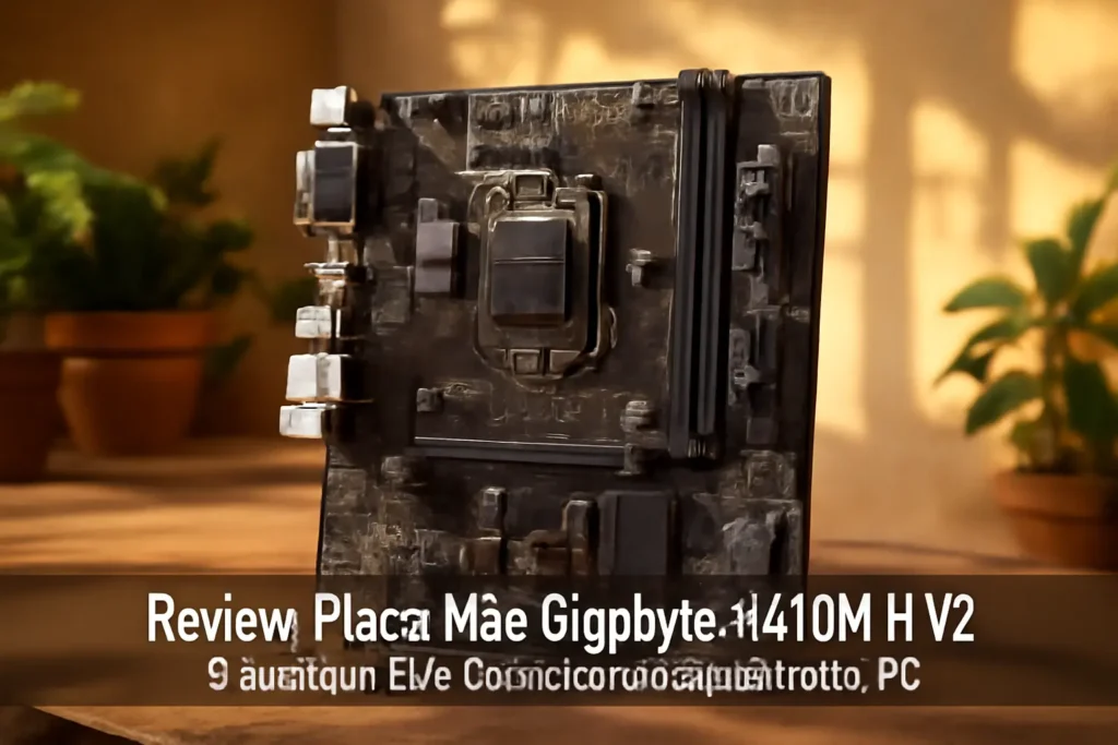 Placa Mãe Gigabyte H410M H V2: Desempenho e Confiabilidade para Seu PC