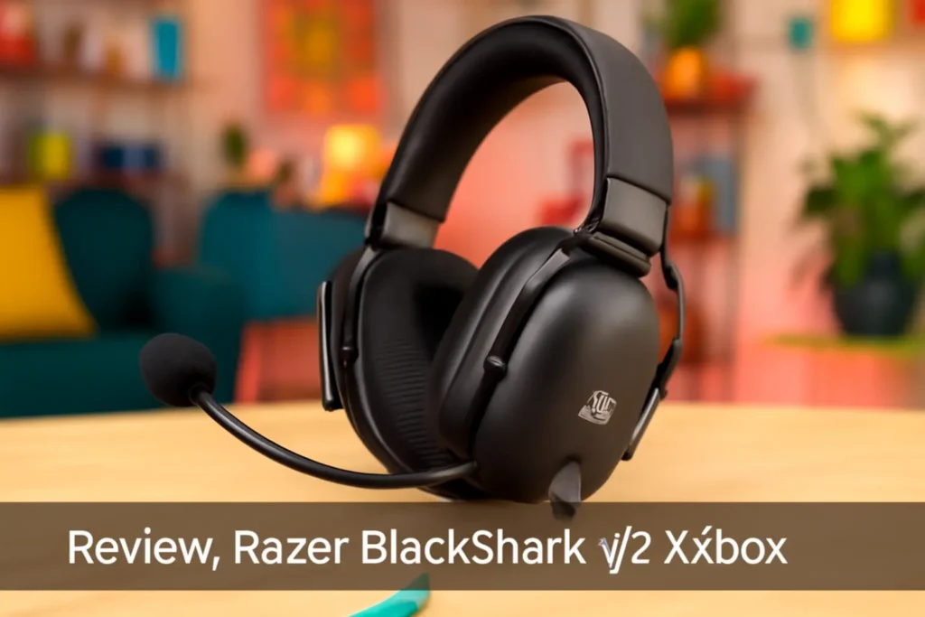 Razer Fone de ouvido BlackShark V2 X Xbox: Drivers de 50 mm, Microfone Cardioide e Isolamento de Ruído