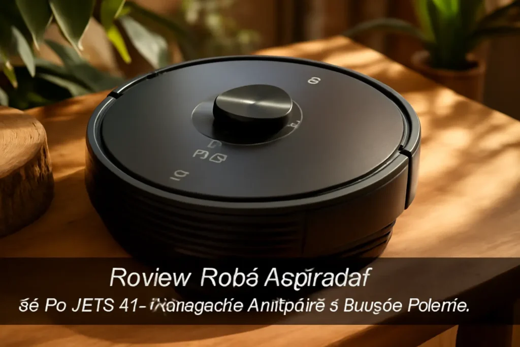 Robô Aspirador de Pó JETS J1 - Navegação Inteligente e Sucção Potente