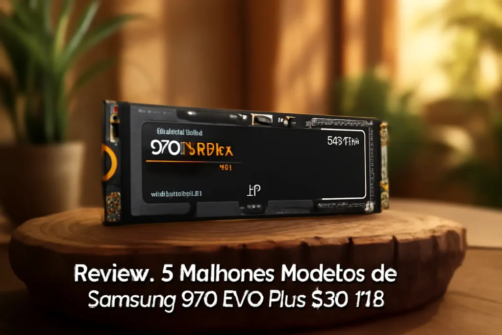 5 Melhores Modelos de Samsung 970 EVO plus SSD 1tb