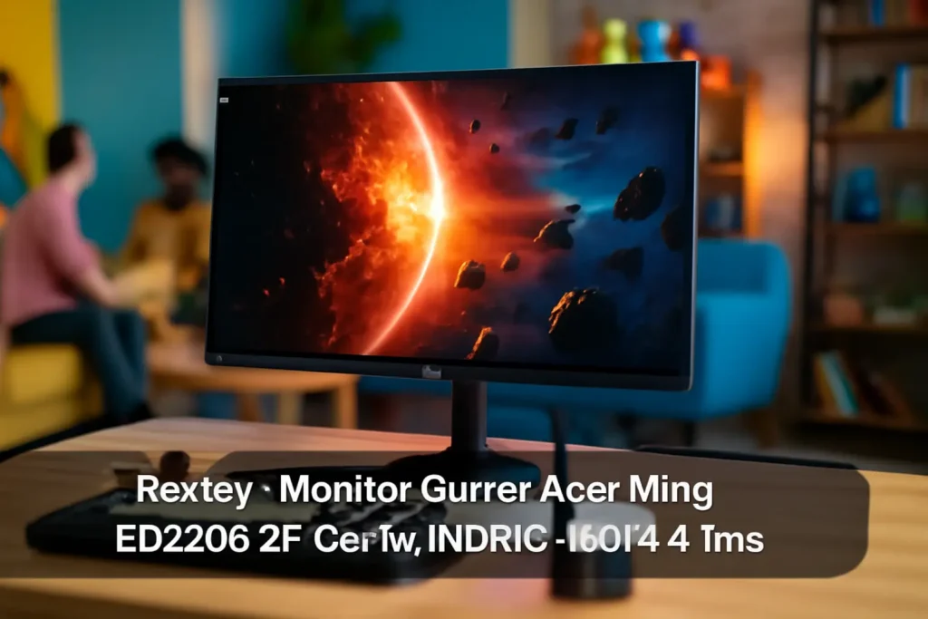 Monitor Gamer Acer Nitro ED270R 27” Curvo, HDR10, 180Hz e 1ms