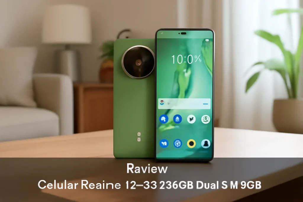 Celular Realme 12+ 5G 256GB Dual SIM 8GB RAM NFC Smartphone Verde