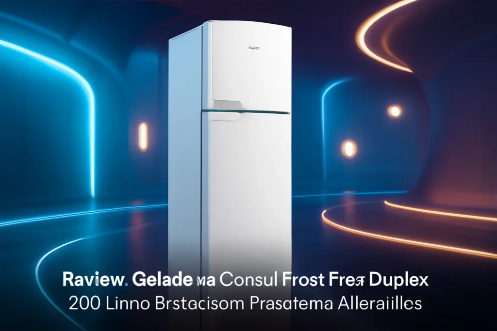 Geladeira Consul Frost Free Duplex 340 Litros Branca com Prateleiras Altura Flex