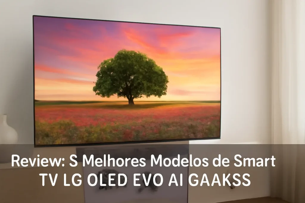 5 Melhores Modelos de Smart TV LG OLED EVO AI G4 4K 65