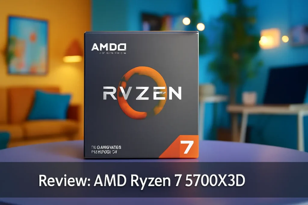 Processador AMD Ryzen 7 5700X3D 3.0GHz (Max Turbo 4.1GHz) 96MB Cache AM4