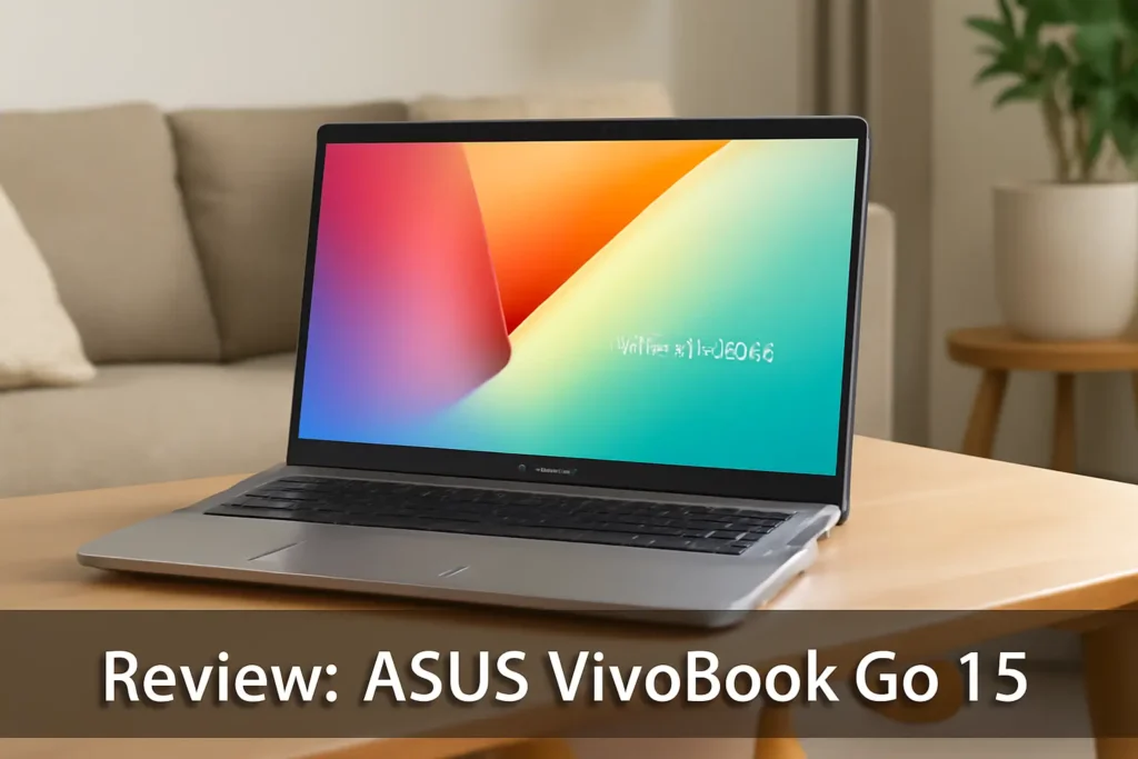 Notebook ASUS VivoBook Go 15: Desempenho, Durabilidade e Conforto