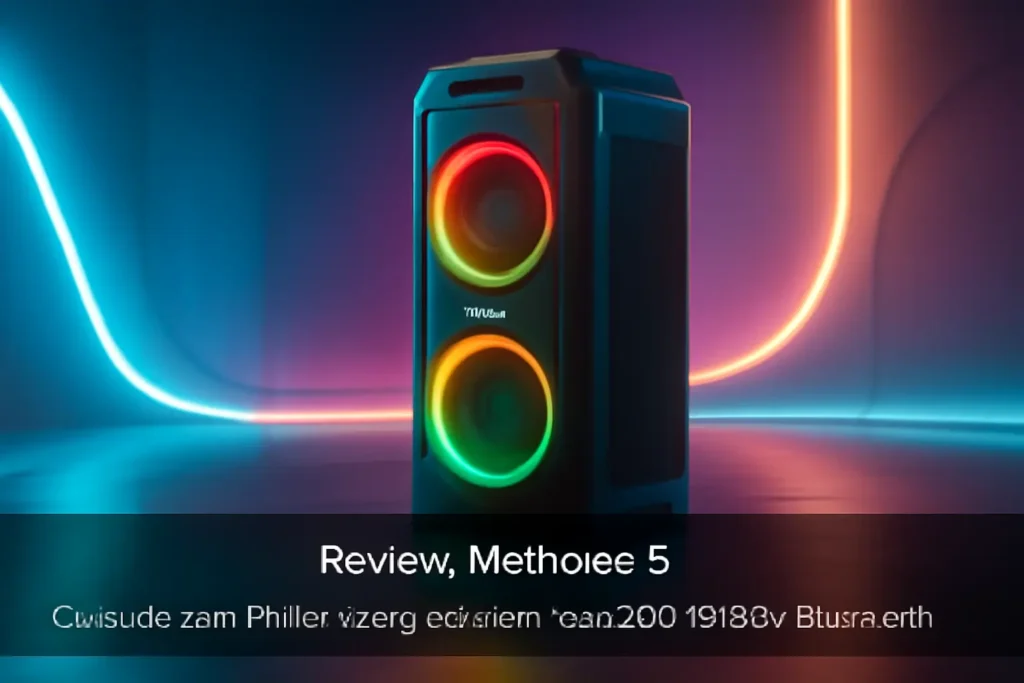 Melhores 5 Caixa de som Philips party speaker tax5206/78 80w bluetooth