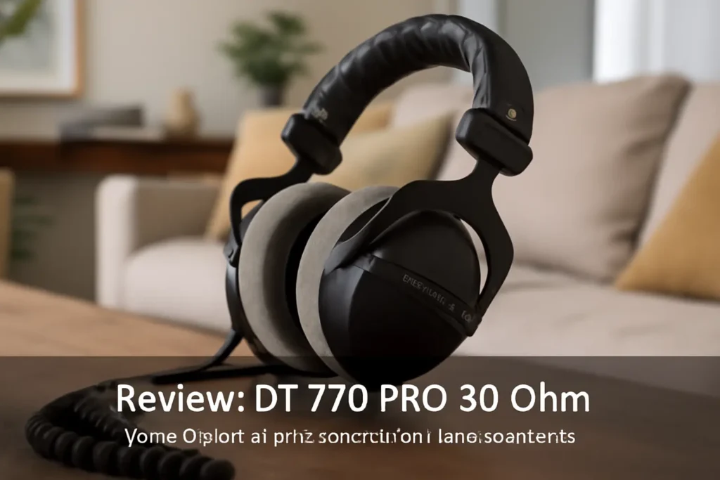 DT 770 PRO 80 Ohm: Fone Over-Ear para Gravação e Monitoramento