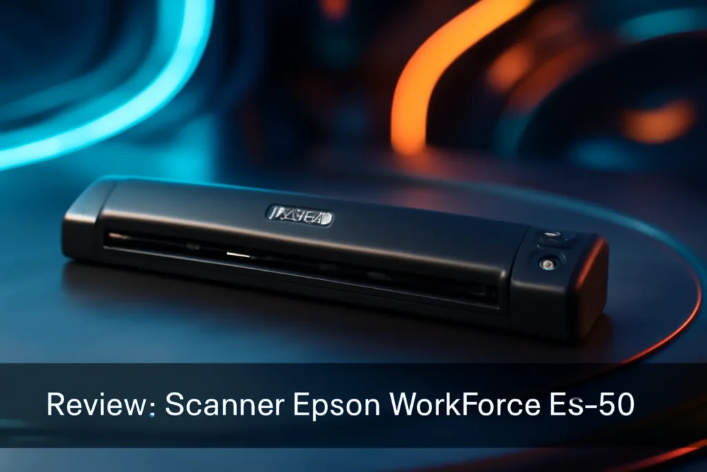 Scanner Epson Workforce ES50: Compacto e Eficiente