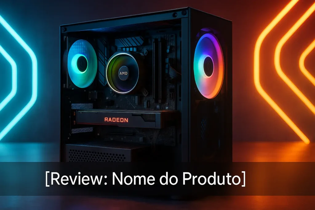 Monte seu PC: Ryzen 7 5700X, RX 7600, 16GB, 512GB SSD