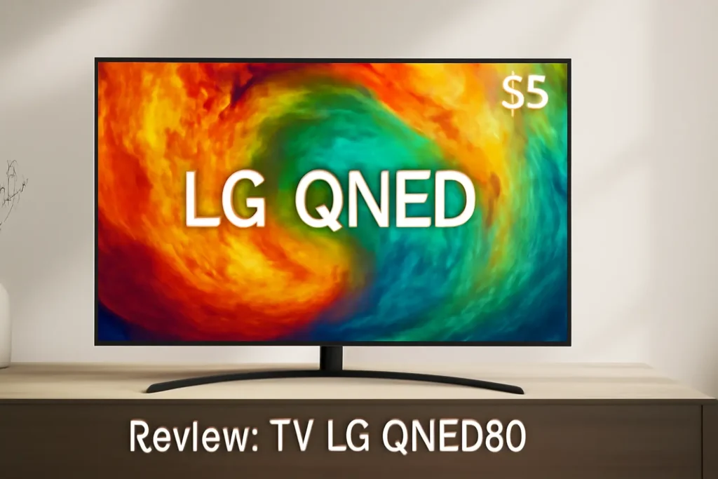 Principais 5 TV LG QNED 80t