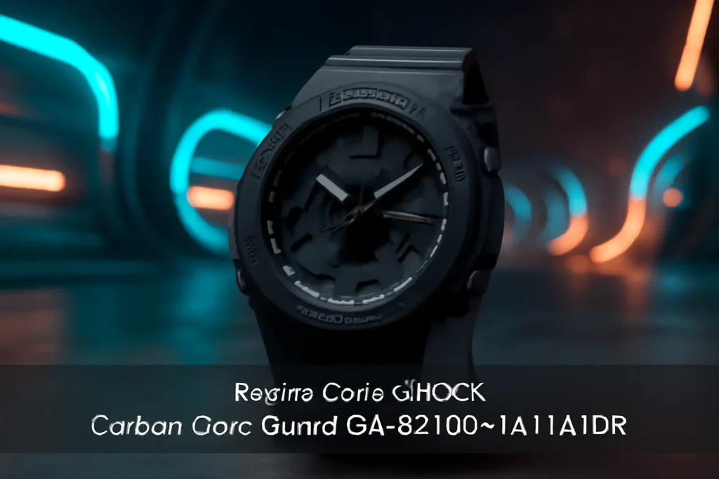 Relógio Casio G-SHOCK Carbon Core Guard GA-B2100-1A1DR: Resistência e Estilo