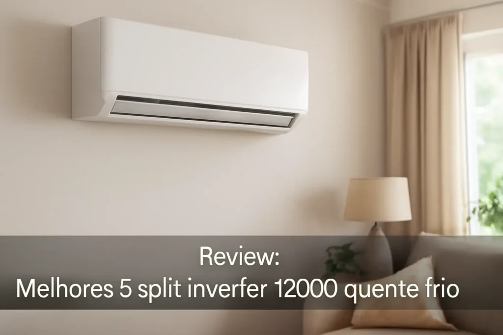 Melhores 5 split inverter 12000 quente frio