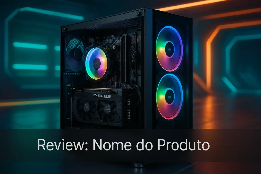 Monte seu PC: Ryzen 5 5500, RTX 2060 Super, 16GB, 480GB SSD
