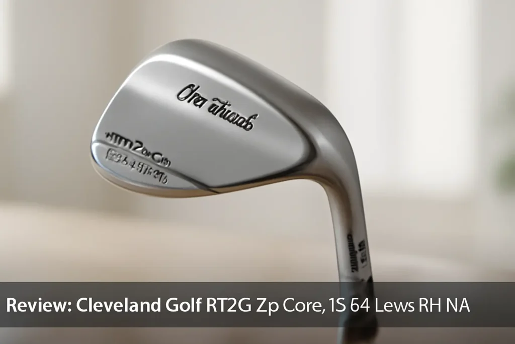 Cleveland Golf RTX6 Zipcore TS 54 Low+ RH NA: Alta Performance e Inovação