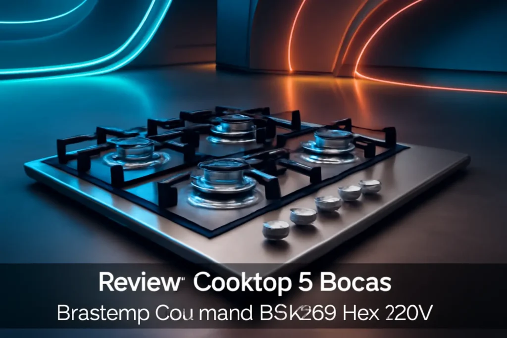 Cooktop 5 Bocas Brastemp Gourmand BDK75D Inox 220V - Desempenho e Qualidade