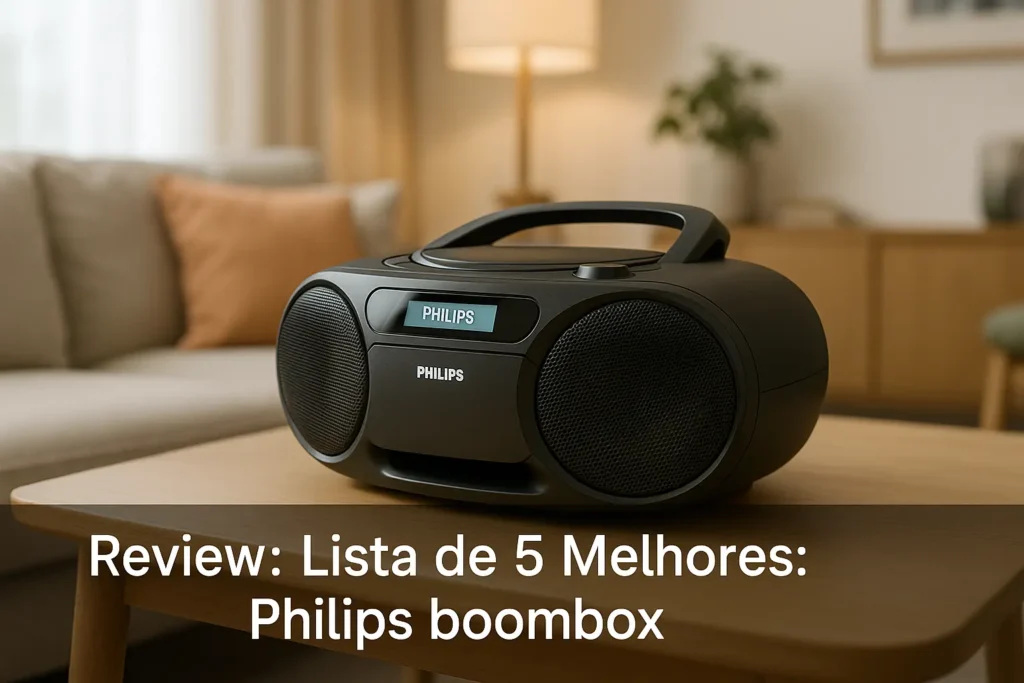 Lista de 5 Melhores:  Philips boombox