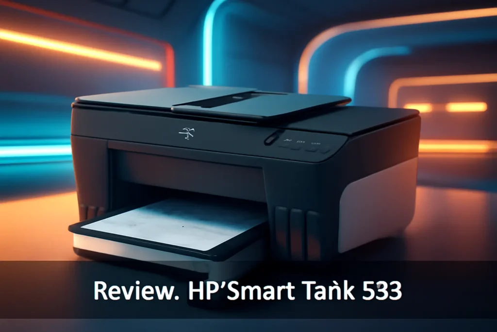 Impressora Multifuncional HP Smart Tank 583: Impressora, Copiadora e Scanner Wi-Fi com Autorreparo