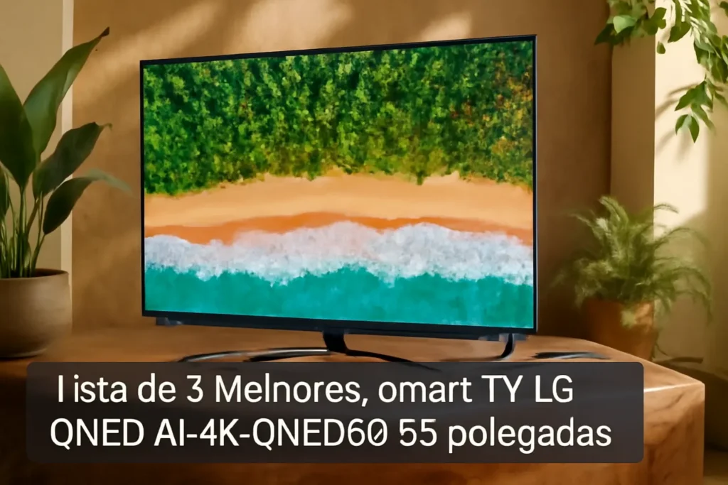 Lista de 5 Melhores: smart TV LG QNED AI 4k QNED80 55 polegadas