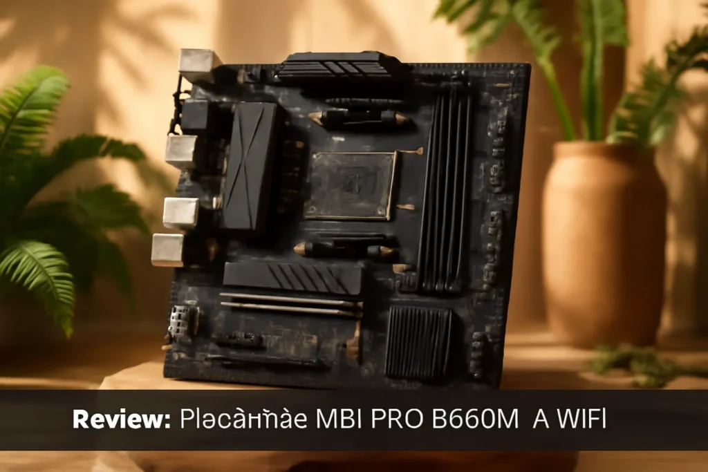 Placa Mãe MSI PRO B650M-A WIFI (AM5/4xDDR5/HDMI/DisplayPort/M.2/USB 3.2) - Desempenho Avançado para PC