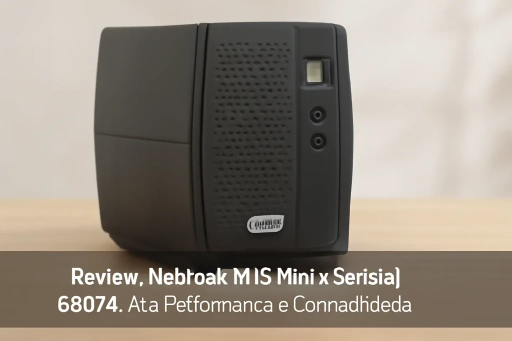 Nobreak NHS Mini 4 Senoidal 600VA: Alta Performance e Confiabilidade