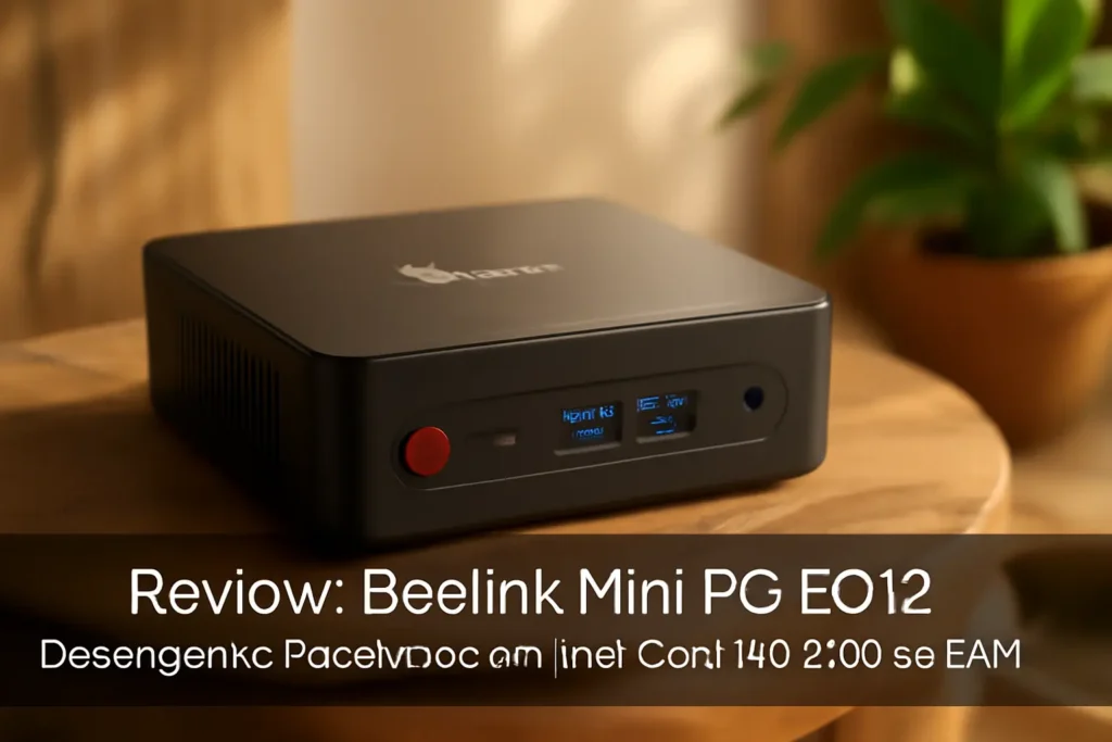 Beelink Mini PC EQi12: Desempenho Poderoso com Intel Core i5 e 24GB de RAM
