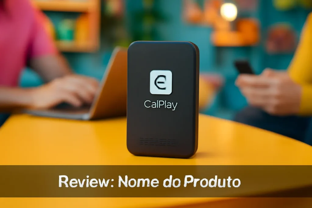 Top Cinco adaptador Apple carplay sem fio