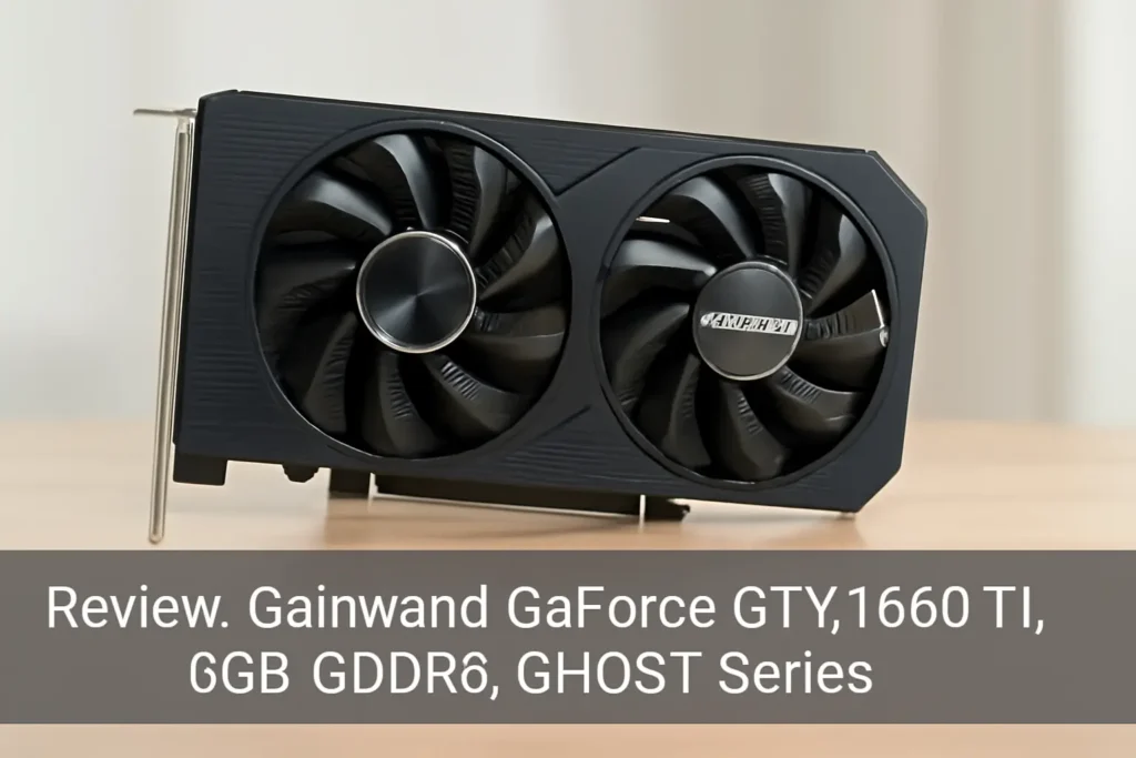 Placa de Vídeo Gainward GeForce GTX 1660 Ti, 6GB GDDR6, GHOST Series