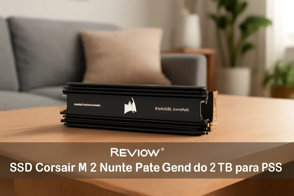 SSD Corsair M.2 NVMe PCIe Gen4 de 2 TB para PS5 - Desempenho Extremamente Rápido