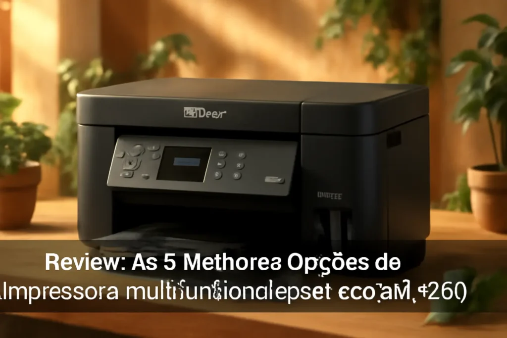 As 5 Melhores Opções de impressora multifuncional epson ecotank l4260