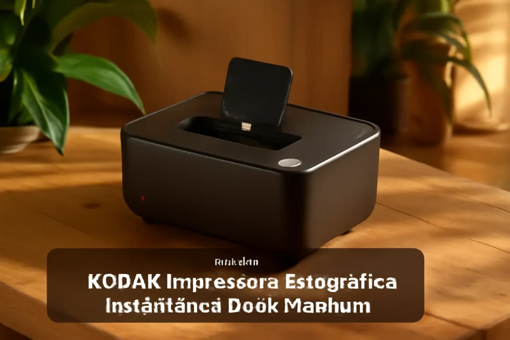 KODAK Impressora Fotográfica Instantânea Dock Premium