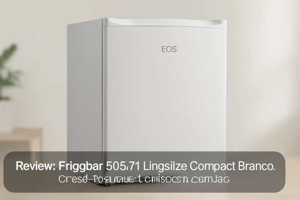 Frigobar EOS 71 Litros Ice Compact Branco EFB83 - Capacidade e Sustentabilidade