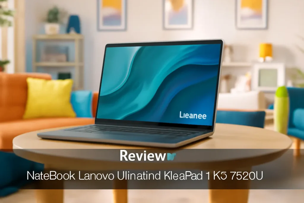 Notebook Lenovo Ultrafino IdeaPad 1 R5-7520U: Desempenho e Eficiência