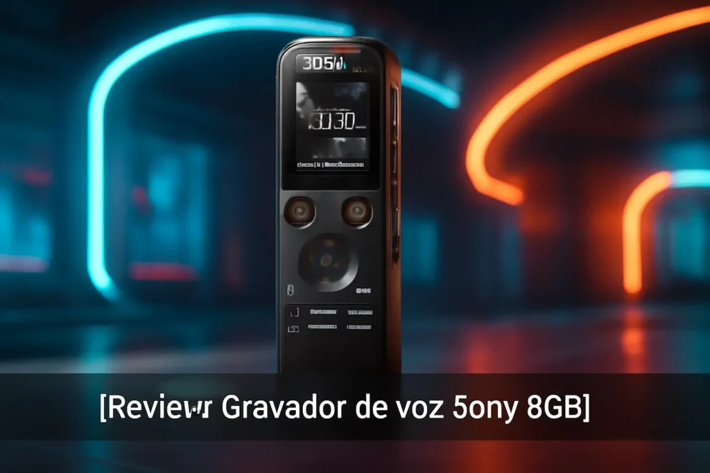 Os 5 Melhores Modelos de  gravador de voz Sony 8gb